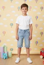 Bermuda Infantil Jeans Claro