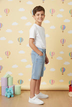 Bermuda Infantil Jeans Claro