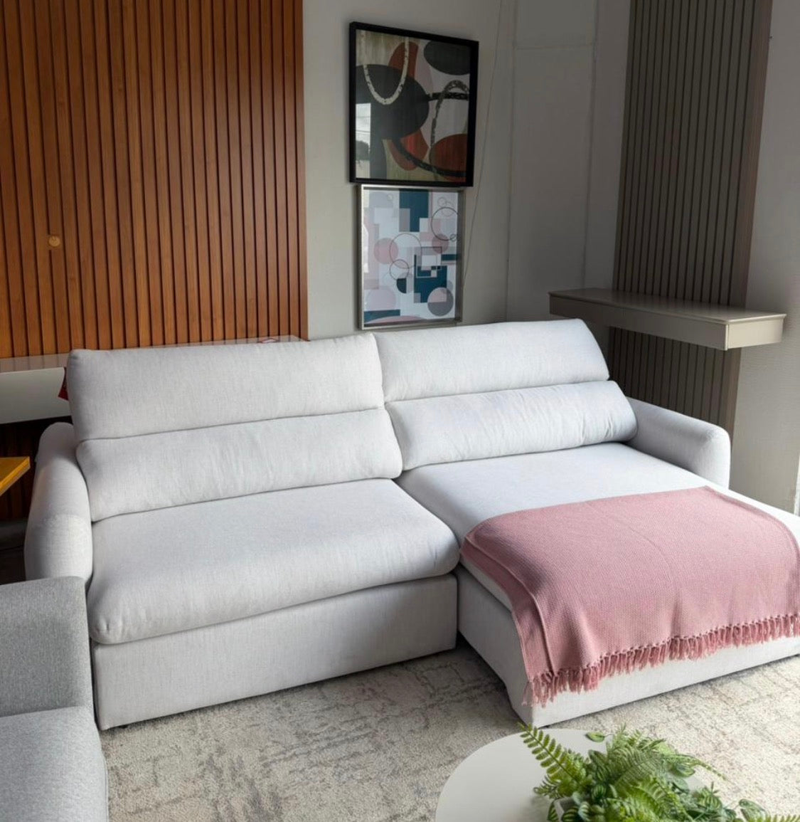 Sofá Retrátil Dois Lugares Alto Padrão