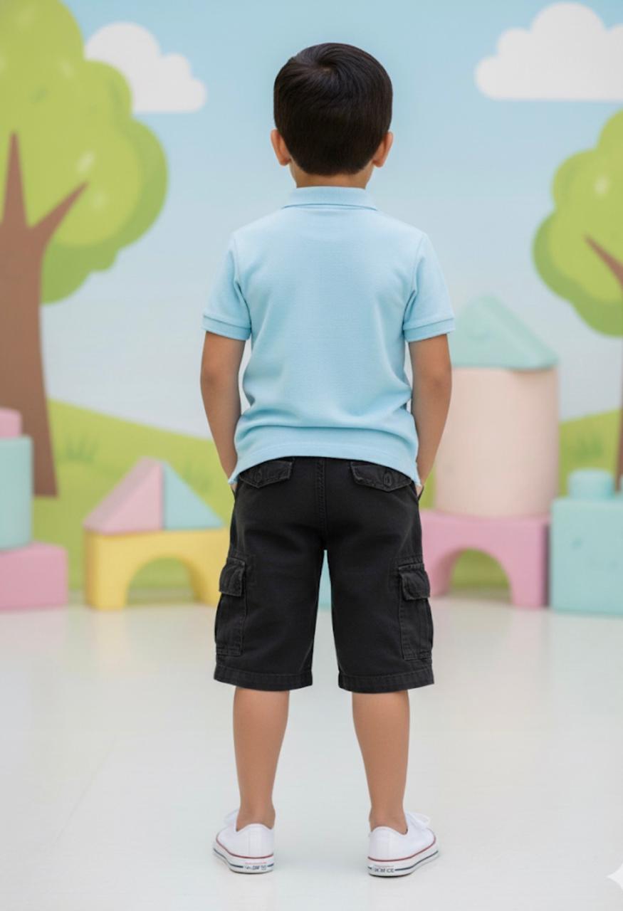 Bermuda Azul Marinho Infantil