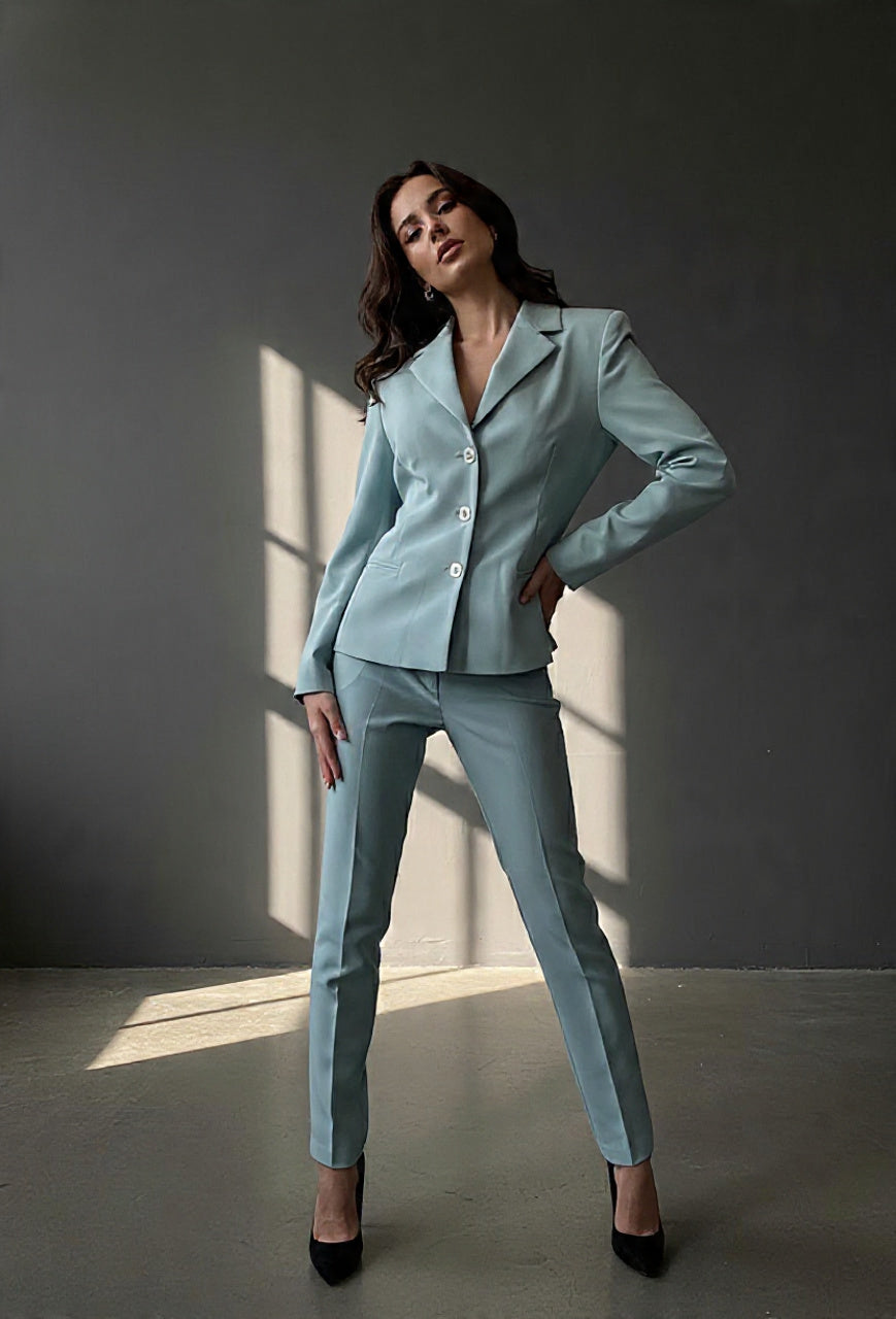 Blazer Feminino Alfaiataria Acinturado Raphael Benetti