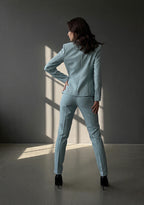 Blazer Feminino Alfaiataria Acinturado Raphael Benetti