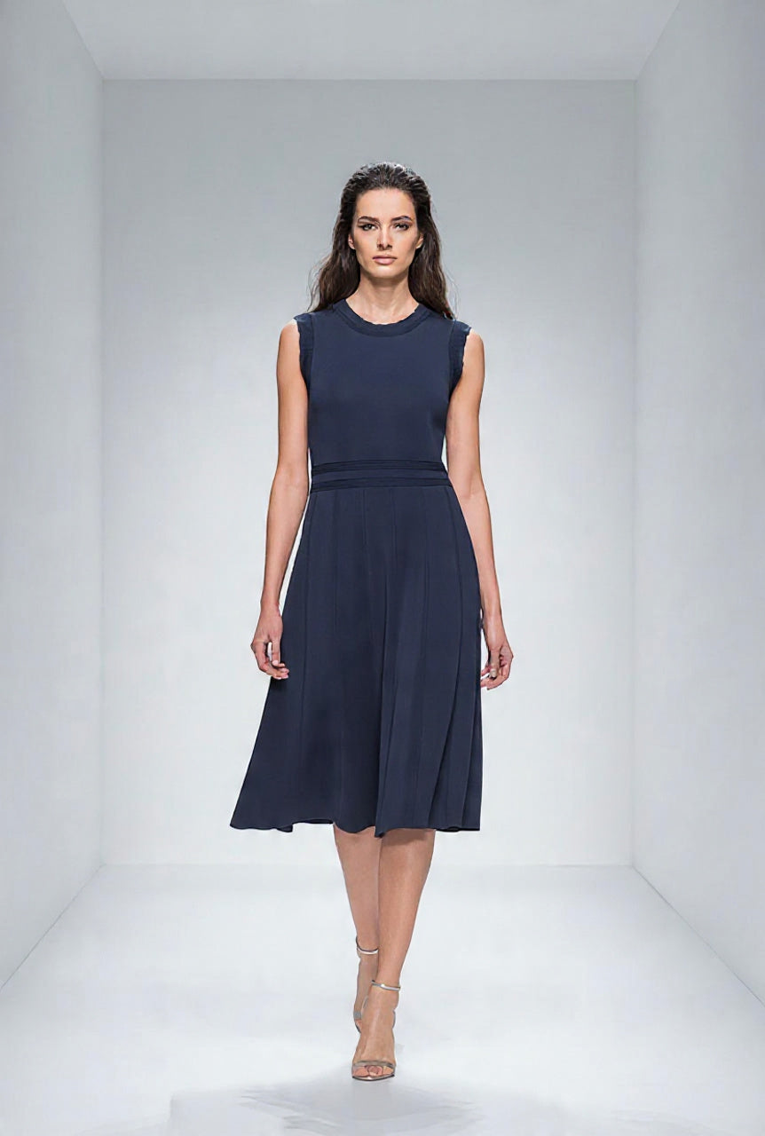 Vestido Linha Marinho Bonneterie